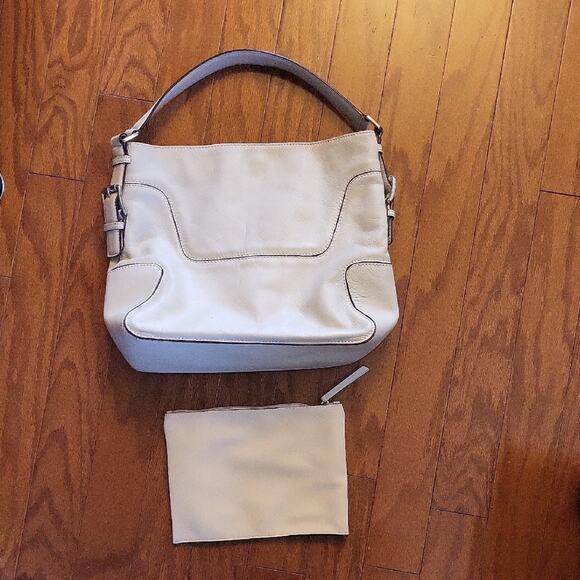 MICHAEL Michael Kors Large Cream Hobo Shoulder Bag Tote - Picture 3 of 13